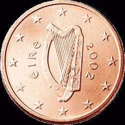 5 Cent UNC Ierland